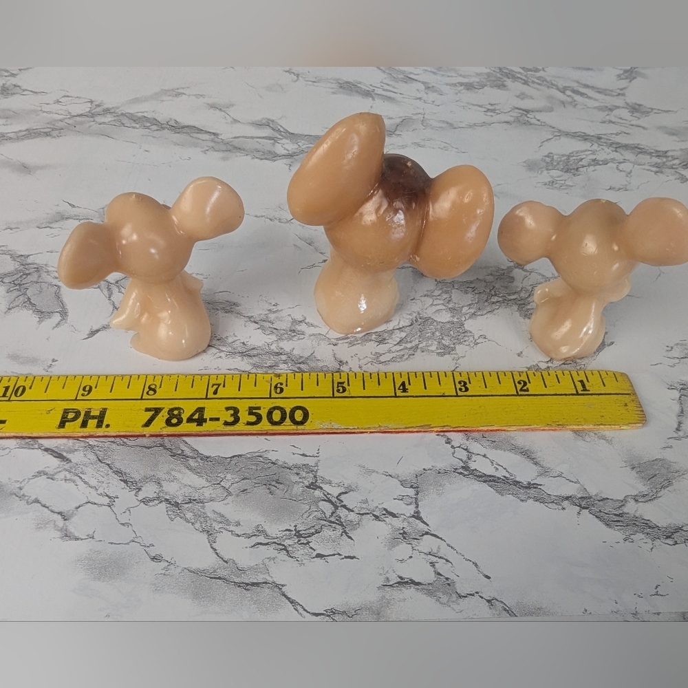 Candle Wax Mice Set Of 3 - Picture 7 of 8